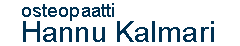 Osteopaatti Hannu Kalmari